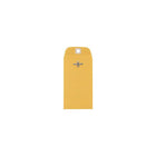 Enveloppes à fermoir pour pièces de monnaie LUX #5 1/2 - 3-1/8 po x 5-1/2 po - 32 lb - paquet de 50-Méthode de fermeture par fermoir
