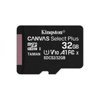 Kingston 32 Go Canvas Select Plus MicroSD Carte Avec Adaptateur-Optimisée pour les dispositifs Android