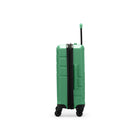 Swiss Mobility - Valise d'enregistrement à coque rigide 26.50po de la collection DXB  - Vert-Poignée télescopique avec hauteurs de verrouillage à plusieurs niveaux