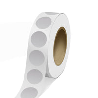 JAM Paper - Étiquettes extérieures résistantes aux intempéries - éclatement - joint de 2 -25 pouces - argent - 125 étiquettes/rouleau-Couleur : Polyester argenté | Faites ressortir votre courrier avec des étiquettes d'adresse d'expédition avec certificat.