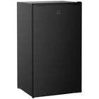 HOMCOM - Mini réfrigérateur avec congélateur et porte réversible - noir-Combine réfrigérateur et congélateur avec une capacité de 3,2 pi³ pour divers types de stockage alimentaire 