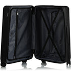 CHAMPS - Ensemble de bagages extensibles à 8 roues - 3 pièces - à parois rigides Collection Iconic II - Noir-Expansion sur les 3 pièces