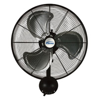 Matrix Industrial - Ventilateur mural oscillant de 20" à haute vélocité-Tête de ventilateur ajustable basculante