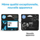 HP - Cartouche d'encre d'origine, noir 910-Cartouche d'encre d'origine