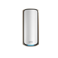Netgear - RBE970-100CNS Orbi Quad-Band Whole Home Mesh - Satellite complémentaire Wi-Fi 7-Débloquez des vitesses incroyables jusqu'à 27 Gbit/s  sur le seul système maillé conçu pour garantir que le Wi-Fi reste rapide sur vos appareils simultanément.