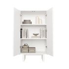 Manhattan Comfort - Ella 31,5 po Buffet Moderne d’Appoint - Blanc-Garantie limitée du fabricant de 30 jours