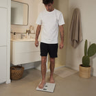 Withings - Body Comp Balance Wi-Fi avec analyse corporelle complète - Blanc-Évaluation vasculaire et fréquence cardiaque