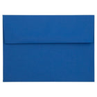 JAM Paper Enveloppes A7 simples, bleu présidentiel, 250/paquet-Enveloppes simples en papier bleu présidentiel