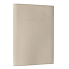 Gry Mattr - Cahier de notes de poche à fermeture à glissière - crème-Couverture en cuir végétalien