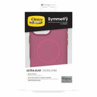 OtterBox - Coque Symmetry à finition douce pour iPhone 16 Pro Max - Rose Foxberry-DROP+ | Testé 3 fois avec les normes militaires (MIL-STD-810G 516.6)