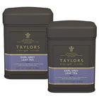 Taylors – Thé Earl Grey en vrac, 125 g, 2/paquet-Utilisez une théière préchauffée et ajoutez une cuillère à thé par personne de thé et une cuillère supplémentaire pour la théière.