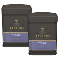 Taylors – Thé Earl Grey en vrac, 125 g, 2/paquet-Utilisez une théière préchauffée et ajoutez une cuillère à thé par personne de thé et une cuillère supplémentaire pour la théière.