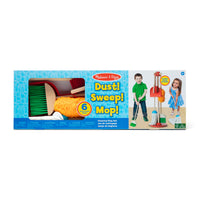 Melissa & Doug - Balai, Balayette et Serpillière-Set de nettoyage de 6 pièces pour des heures de jeu imaginaire de ménage
