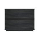 Manhattan Comfort - Ensemble de 2 tables de chevet modernes Evelyn 32" à 3 tiroirs - Gris charbon-Assemblage à domicile requis Tout le matériel inclus