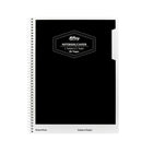 Hilroy - Core+ Cahier - 10,5 x 8 po - 80 pages - couleurs variées-Reliure à spirale simple blanche 