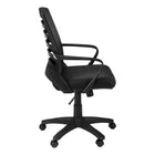 Monarch Specialties - 7224 Chaise De Bureau Multi-Position- Noir/Meche Noir/-Conforme aux normes BIFMA pour le mobilier de bureau