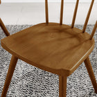 Modway - Sutter Fauteuil d’appoint de salle à manger - Noyer-Capsules de pied non marquées