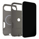 OtterBox - Étui Commuter MagSafe avec Contrôle de la Caméra pour iPhone 17 Air - Bois de Coton Glen (Brun)-DROP+ | 3 fois plus de chutes que la norme militaire (MIL-STD-810G 516.6)