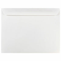 Jam Paper - Enveloppes pour livret , 10 po H x 13 po l, Blanc, Paquet de 25- Couleur : Blanc