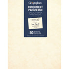 Geographics - Papier parchemin - 8.5" x 11" - Paquet de 50-Honorez vos étudiants, athlètes ou employés lorsqu'ils dépassent les attentes avec Geographics Papier Parchemin