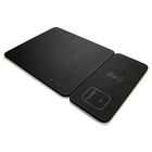 Spracht - MagPad Chargeur et tapis de souris - Noir-Aperçu de l'état de charge : la LED rouge indique la charge, la LED bleue vous indique qu'elle est terminée.