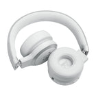 JBL - Live 670NC Casque supra-auriculaire - Blanc-Alexa ou Google se tiennent toujours à votre disposition. Activez l’assistant vocal de votre appareil en utilisant simplement son mot-clé ou en appuyant sur l’écouteur