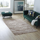 Modway - Darja Moderne rustique vieilli Tapis de 5 pi l x 8 pi L - Beige clair et foncé-Tissage serré à poil bas
