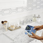 DYMO - Ruban d'étiquettes LetraTag, 12 mm (1/2 po), noir sur transparent-Facile à peler