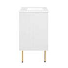 Modway - Chaucer 30" Vanette de salle de bain - Blanc blanc-9