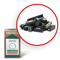 TerraCycle® ® Boîte Zéro Déchet pour encre et toner, 10 po x 10 po x 18 po, petite-Utilisez cette boîte pour recycler tout article relié à l'imprimerie