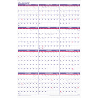 AT-A-GLANCE – Calendrier mural annuel 2027 – 36 po H x 24 po l – anglais-Format des pages : 36 po H x 24 po l