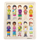 Beleduc - Puzzle pour enfants assortir et mélanger - Ensemble de 31-2 et 3 pièces combinables