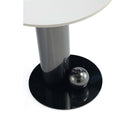 Manhattan Comfort - Table d’appoint Laurel 19,68 po style moderne et glamour - Noir-Design contemporain et raffiné pour sublimer votre environnement de vie