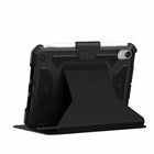 UAG - Étui Robuste Metropolis Folio pour Case iPad mini 6, Noir-Conforme aux normes militaires de test de chute [MIL STD 810G 516.6] offrant une protection accrue contre les chocs