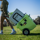 RovR - RollR 45 Glacière rigide à roulettes pintes avec poignée télescopique - Matcha-Capacité de 46 pintes pouvant contenir jusqu’à 60 canettes avec 10 lb de glace