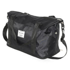 Nicci - Sac extensible Travel Weekender Duffel - Noir -Fente pour poignée de bagage