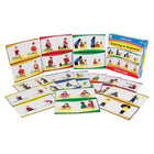 Jeu d'apprentissage du séquençage de Carson Dellosa Education, ensembles de 4 scènes -Pour plus de plaisir, demandez aux enfants de raconter l'histoire de chaque scène