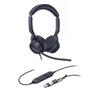 Yealink - Casque filaire UH46 Dual Teams USB-C/USB-A - Microsoft Teams-La technologie de suppression de bruit à trois microphones et de blindage acoustique peut intelligemment protéger le bruit et ne capter que la voix du haut-parleur pour l’envoyer.