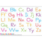 Ashley Productions - ASH95703 Placemat Studio Smart Poly Placemat d'apprentissage de l'écriture manuscrite - 13" x 19" - recto seul - paquet de 10-Utilisez avec des marqueurs effaçables à sec ou à base d'eau et des crayons lavables.