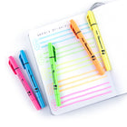 Pentel - Illumina Flex Surligneur - Deux Pointes Pointe biseautée et Pointe Conique - Assorti-4