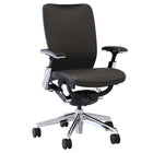 Nightingale - Fauteuil de travail à dossier moyen IC2 - Noir-Le dossier et le siège en maille double tissage NEBULA permettent à l'air de passer librement, ce qui le rend confortable dans tous les environnements. Il bénéficie également d'un mouvement dynamique du dos