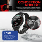 Reebok - Montre Sport Connectée Pulse - 45 mm - Acier Minuit-Jusqu’à 10 jours d’autonomie pour rester actif sans interruption.
