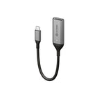ALOGIC - Adaptateur USB-C vers DisplayPort Ultra - Gris sidéral-Ultra-portable - Cet adaptateur vidéo USB-C ultra-portable est compact et léger. Idéal pour une utilisation au bureau ou en déplacement, il se glisse facilement dans la sacoche de votre ordinateur portable ou dans une housse de transport.