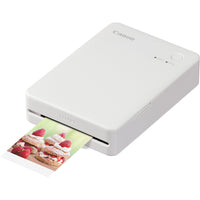 Canon - Imprimante photo compacte Canon SELPHY QX20 - blanche-Taille compacte et poids de 1 lb