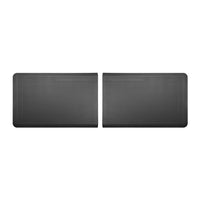 WeatherTech - Tapis d'extrémité anti-fatigue ComfortMat Connect - Bordé - Noir - Paquet de 2-Chaque pièce d’extrémité a une longueur de 3 pi. Assemblez-en deux pour obtenir un ComfortMat Connect de 6 pi!
