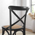Modway - Gear Restauration Fauteuil d’appoint - Noir-Aucune assemblée requise
