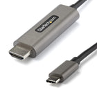 Startech - Câble adaptateur vidéo UHD USB Type-C vers 4K HDMI 2.0b - 6' - Gris sidéral-Longueur du câble : 6,6 pieds