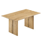 Modway - Amistad 60 po Bois Table à manger, Chêne-6