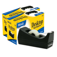 BAZIC Products - Dévidoir de ruban adhésif de bureau, paquet de 12-Maintenez la bande jusqu'à 3/4 po de large, sur un noyau de 1 po