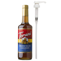 Torani - Sirop cannelle et cassonade avec pompe -750 mL-Une paire parfaite : Une paire complète de cassonade et de cannelle à votre domicile, préparez-vous donc à faire partie du monde de la cassonade et de la cannelle
